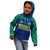 Personalised Brazil Football Kid Hoodie Women's WC 2023 Selecao - Wonder Print Shop