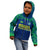 Personalised Brazil Football Kid Hoodie Women's WC 2023 Selecao - Wonder Print Shop