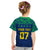 Personalised Brazil Football Kid T Shirt Women's WC 2023 Selecao - Wonder Print Shop
