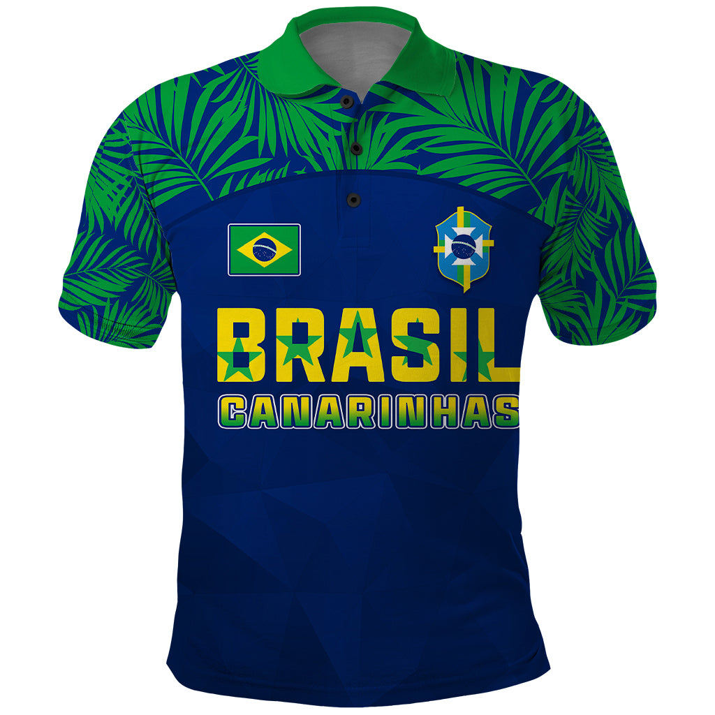 Personalised Brazil Football Polo Shirt Women's WC 2023 Selecao - Wonder Print Shop