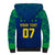 Personalised Brazil Football Sherpa Hoodie Women's WC 2023 Selecao - Wonder Print Shop