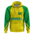 Personalised Brazil Football Hoodie Women's WC 2023 Canarinhas - Wonder Print Shop