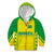 Personalised Brazil Football Kid Hoodie Women's WC 2023 Canarinhas - Wonder Print Shop