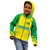 Personalised Brazil Football Kid Hoodie Women's WC 2023 Canarinhas - Wonder Print Shop