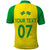 Personalised Brazil Football Polo Shirt Women's WC 2023 Canarinhas - Wonder Print Shop