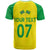 Personalised Brazil Football T Shirt Women's WC 2023 Canarinhas - Wonder Print Shop
