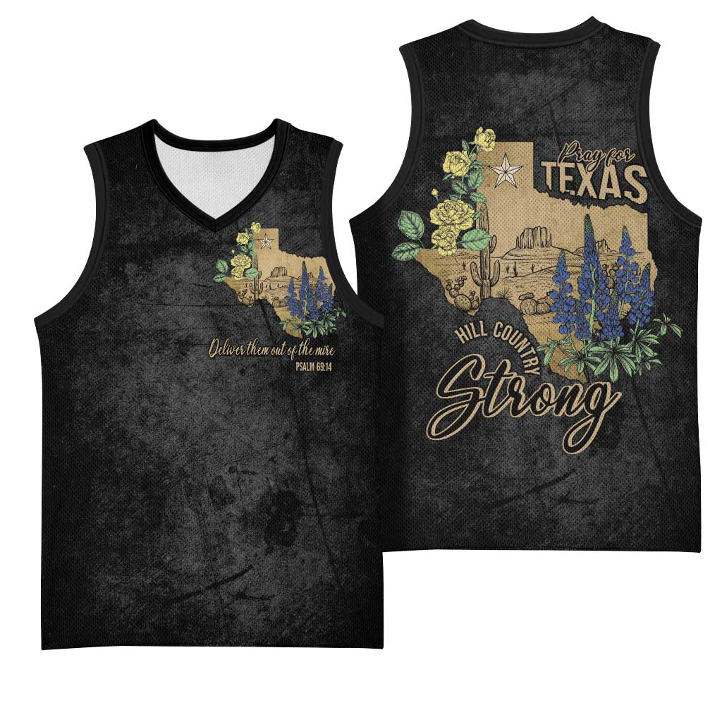 Pray for Texas Basketball Jersey Hill Country Strong - Wonder Print Shop