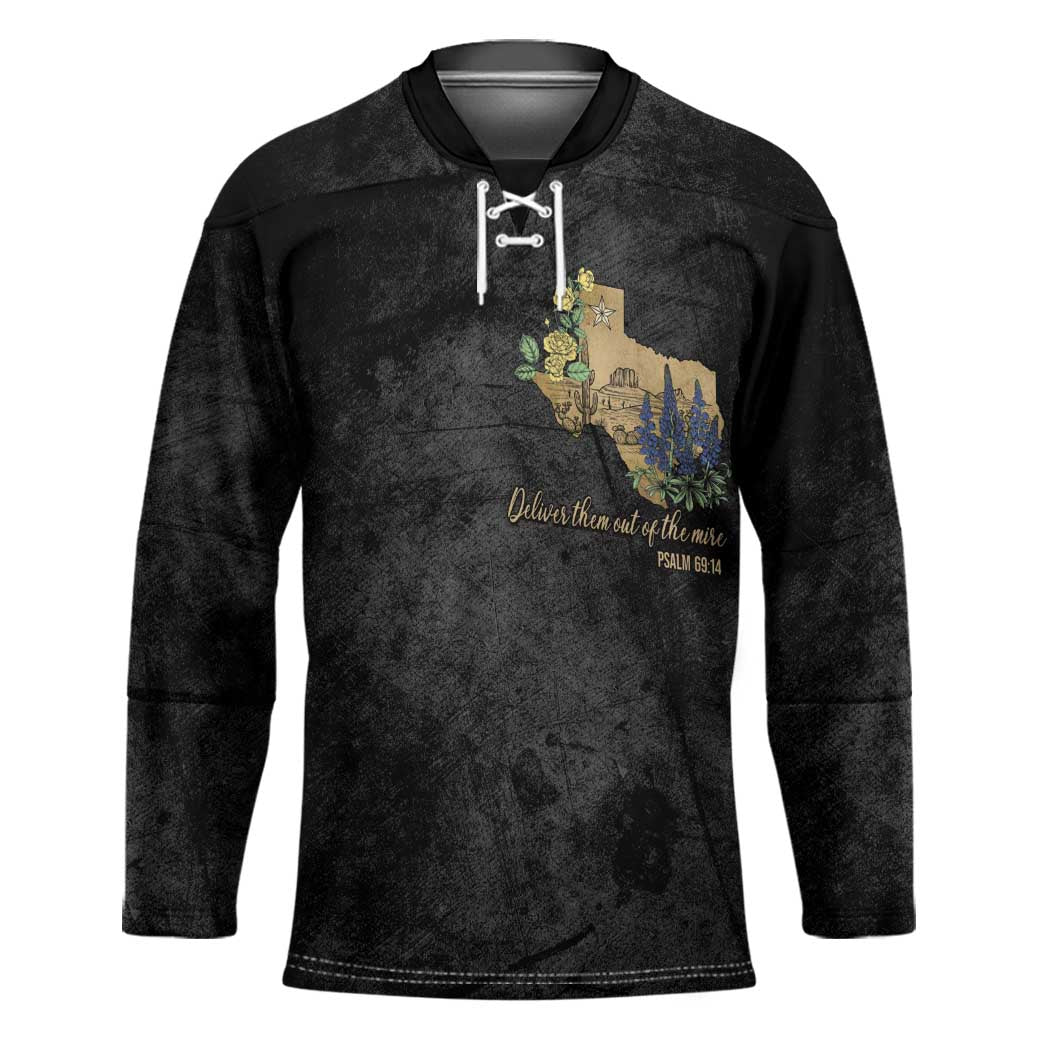 Pray for Texas Hockey Jersey Hill Country Strong - Wonder Print Shop