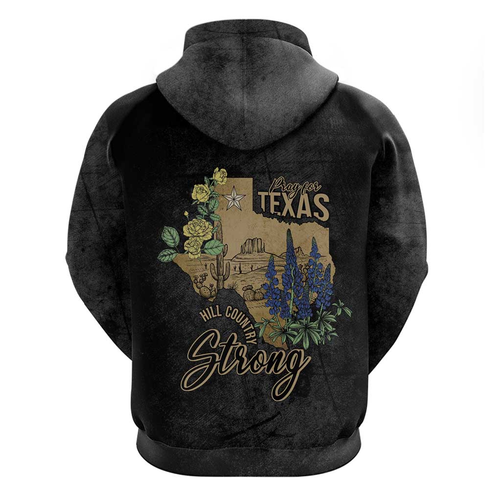 Pray for Texas Hoodie Hill Country Strong - Wonder Print Shop