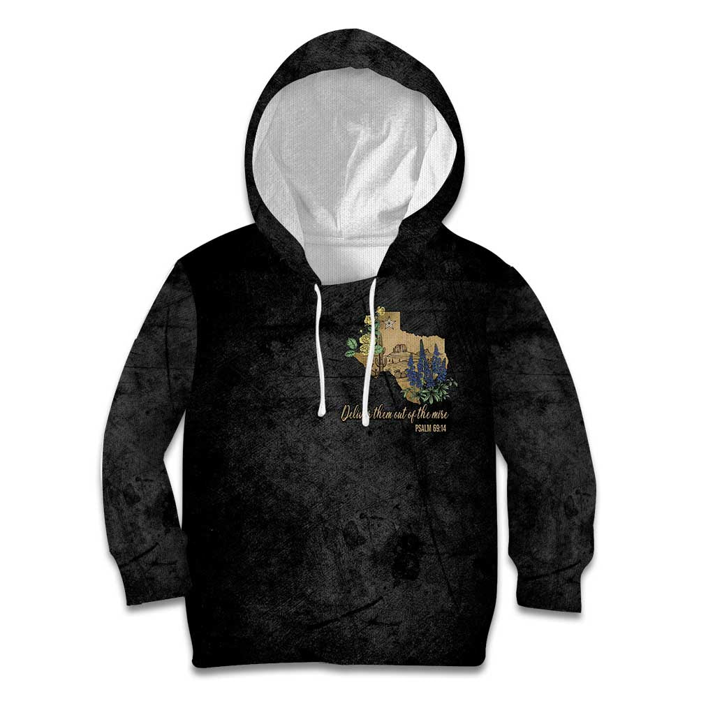 Pray for Texas Kid Hoodie Hill Country Strong - Wonder Print Shop
