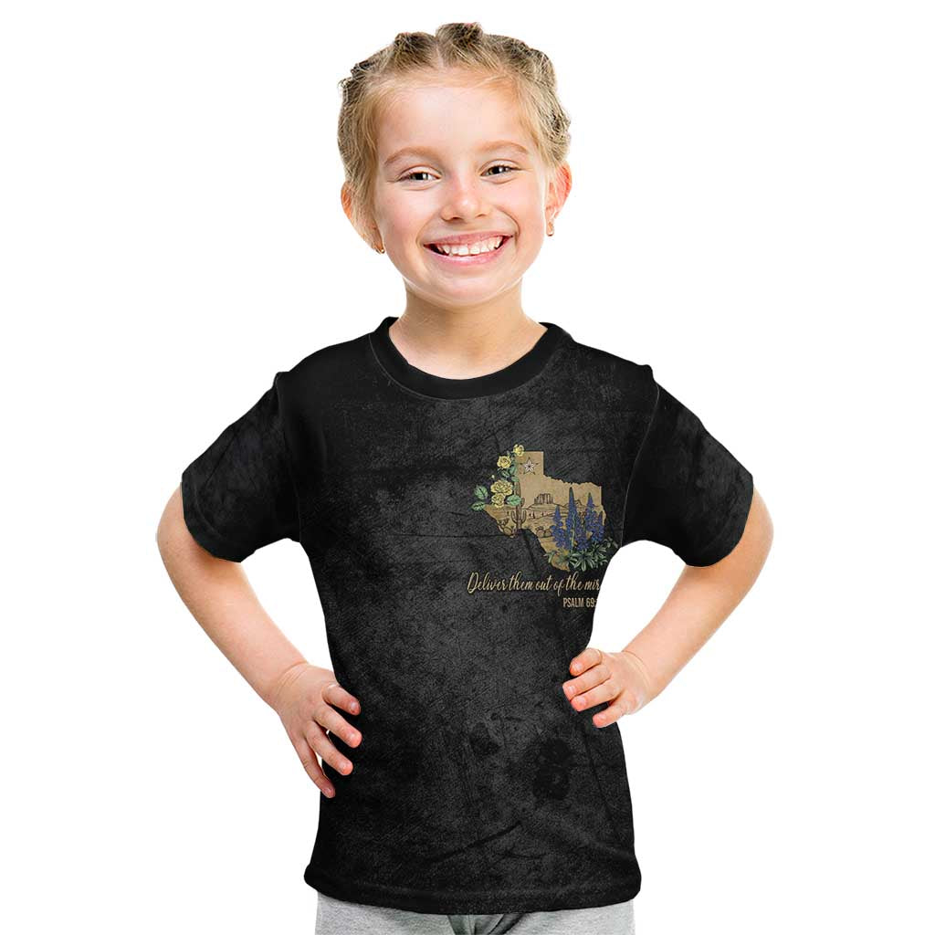 Pray for Texas Kid T Shirt Hill Country Strong - Wonder Print Shop