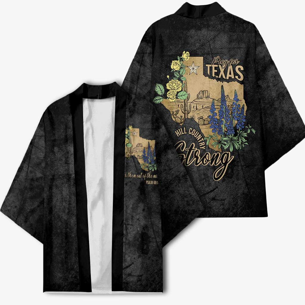Pray for Texas Kimono Hill Country Strong - Wonder Print Shop