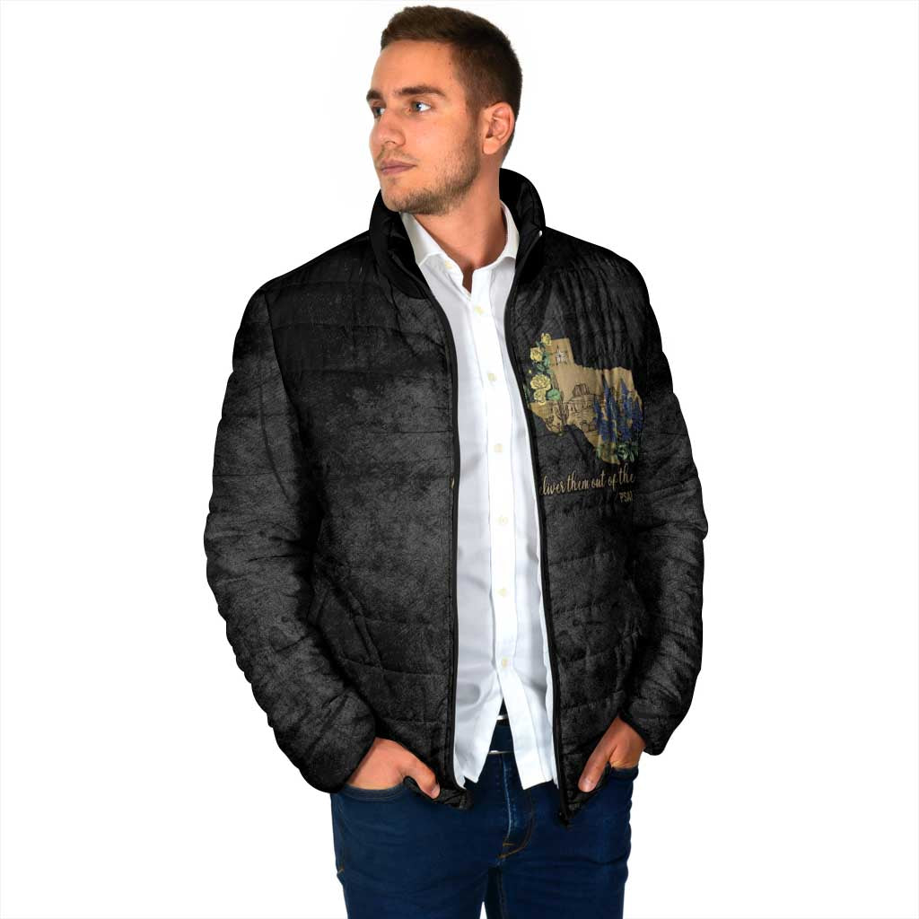 Pray for Texas Padded Jacket Hill Country Strong - Wonder Print Shop