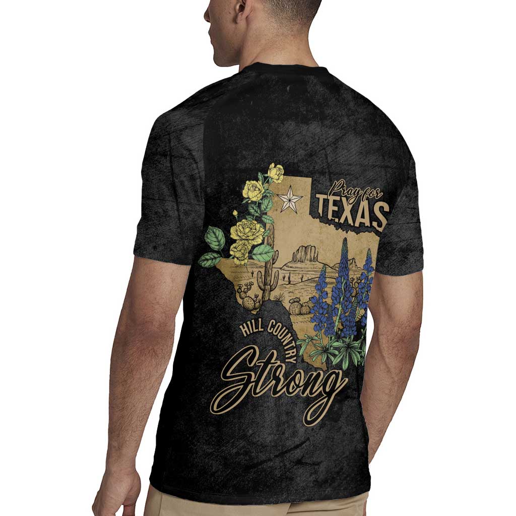 Pray for Texas Rugby Jersey Hill Country Strong - Wonder Print Shop