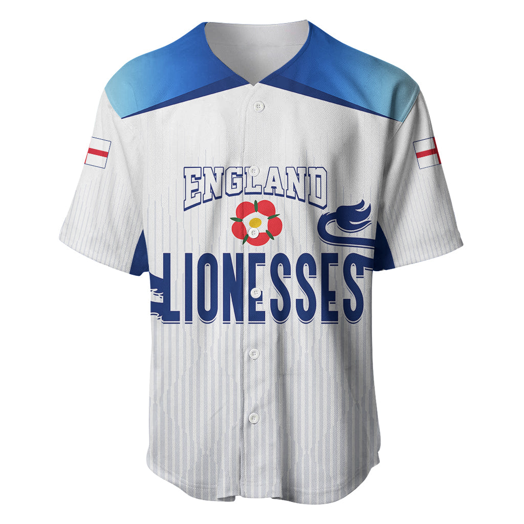 Personalised England Football Baseball Jersey The Lionesses Women World Cup 2023 LT7 - Wonder Print Shop