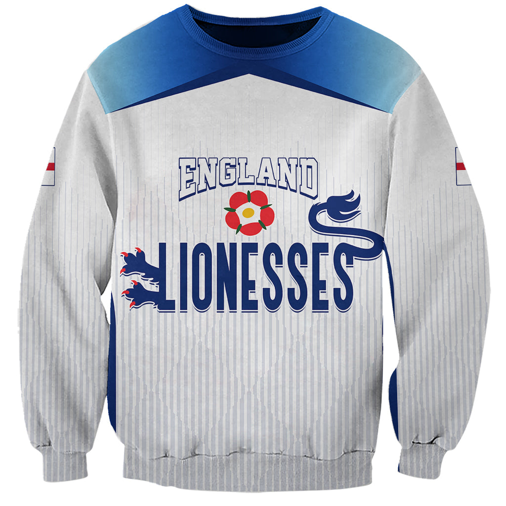 Personalised England Football Sweatshirt The Lionesses Women World Cup 2023 - Wonder Print Shop