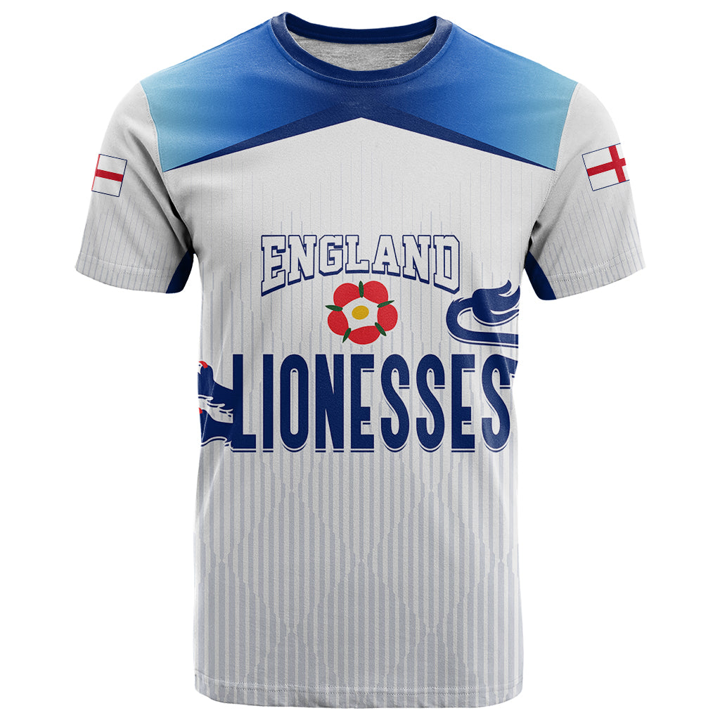 Personalised England Football T Shirt The Lionesses Women World Cup 2023 - Wonder Print Shop