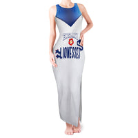 Personalised England Football Tank Maxi Dress The Lionesses Women World Cup 2023 - Wonder Print Shop