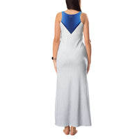 Personalised England Football Tank Maxi Dress The Lionesses Women World Cup 2023 - Wonder Print Shop