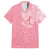 Personalised New Zealand Kid Hawaiian Shirt Pink Ribbon Tattoo Mix Silver Fern - Wonder Print Shop
