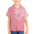Personalised New Zealand Kid Hawaiian Shirt Pink Ribbon Tattoo Mix Silver Fern - Wonder Print Shop