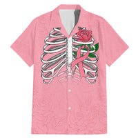 In October We Wear Pink Breast Cancer Awareness Family Matching Mermaid Dress and Hawaiian Shirt Skull and Roses - Pink LT7 - Wonder Print Shop