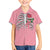 In October We Wear Pink Breast Cancer Awareness Kid Hawaiian Shirt Skull and Roses - Pink - Wonder Print Shop