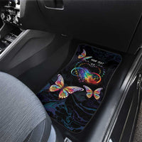 Fight Cancer In All Colors Car Mats Whimsical Butterflies LT7 - Wonder Print Shop