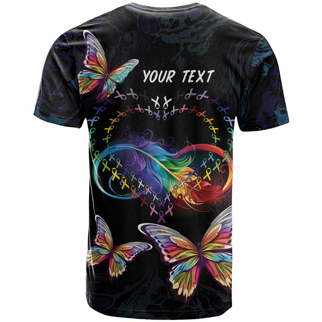 Fight Cancer In All Colors T Shirt Whimsical Butterflies - Wonder Print Shop