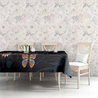 Fight Cancer In All Colors Tablecloth Whimsical Butterflies - Wonder Print Shop