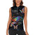 Fight Cancer In All Colors Women Sleeveless Polo Shirt Whimsical Butterflies - Wonder Print Shop