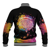 Autism Wired Differently Colors Splash Baseball Jacket LT7 - Wonder Print Shop