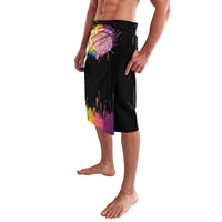 Autism Wired Differently Colors Splash Lavalava - Wonder Print Shop