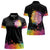 Autism Wired Differently Colors Splash Women Polo Shirt - Wonder Print Shop