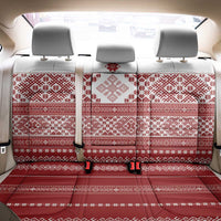 Latvia Jani Midsummer Back Car Seat Cover Red White Latvijas Auseklis