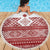 Latvia Jani Midsummer Beach Blanket Red White Latvijas Auseklis