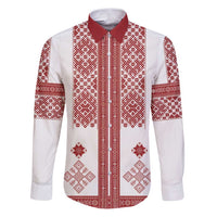 Latvia Jani Midsummer Family Matching Puletasi and Hawaiian Shirt Red White Latvijas Auseklis
