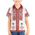 Latvia Jani Midsummer Family Matching Short Sleeve Bodycon Dress and Hawaiian Shirt Red White Latvijas Auseklis