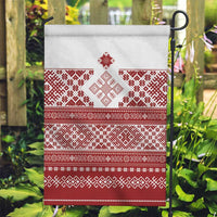 Latvia Jani Midsummer Garden Flag Red White Latvijas Auseklis