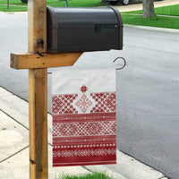 Latvia Jani Midsummer Garden Flag Red White Latvijas Auseklis