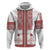 Latvia Jani Midsummer Hoodie Red White Latvijas Auseklis