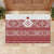 Latvia Jani Midsummer Rubber Doormat Red White Latvijas Auseklis