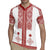 Latvia Jani Midsummer Rugby Jersey Red White Latvijas Auseklis