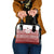 Latvia Jani Midsummer Shoulder Handbag Red White Latvijas Auseklis