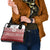 Latvia Jani Midsummer Shoulder Handbag Red White Latvijas Auseklis