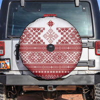 Latvia Jani Midsummer Spare Tire Cover Red White Latvijas Auseklis