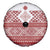Latvia Jani Midsummer Spare Tire Cover Red White Latvijas Auseklis