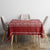 Latvia Jani Midsummer Tablecloth Red White Latvijas Auseklis