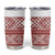 Latvia Jani Midsummer Tumbler Cup Red White Latvijas Auseklis