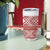 Latvia Jani Midsummer Tumbler Cup Red White Latvijas Auseklis